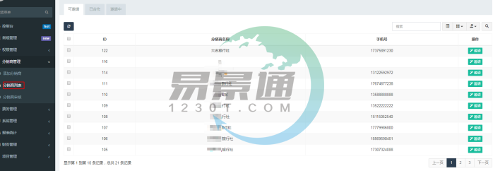 易景通景区分销系统 易景通景区分销系统