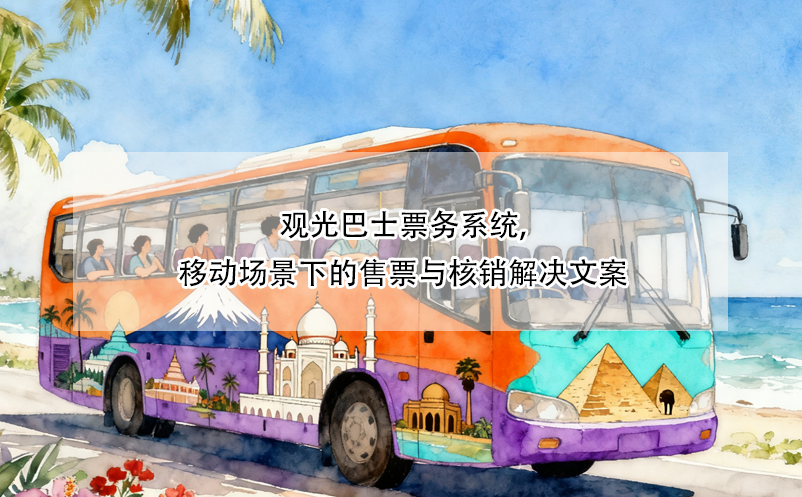 观光巴士票务系统,移动场景下的售票与核销解决文案 