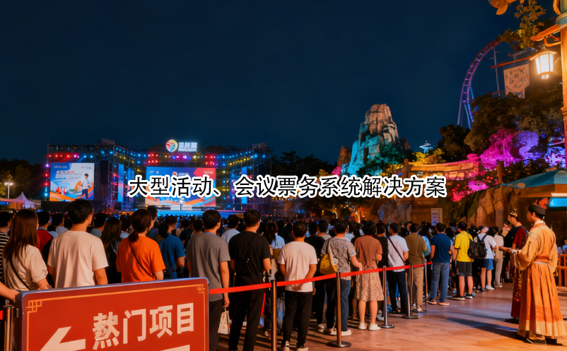 大型活动、会议票务系统解决方案